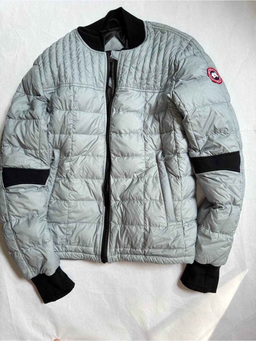Canada Goose Dunham Goose Down Jacket Fog Gray Size Medium